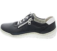 Waldläufer Milena Schuhe blau weiß K-Weite 612003 - Größe 39