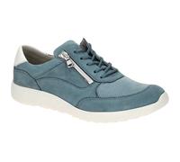 Waldläufer Halbschuhe Ira 634K02 310 OrthoTritt K-Weite Blau Denim Damen Größe 40