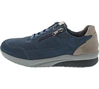 Waldläufer Bequeme Schnürschuhe für Herren, blau, Gr. 43 EU / 9 UK