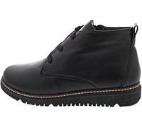Waldläufer K-Gesa Bootie, Softlamm (Glattleder), Schwarz Schnür. und Reißverschl., Weite K 604804-144-001 Gr. 37