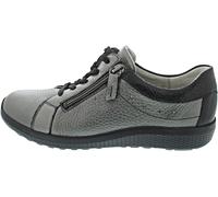 Waldläufer K-Ira sportlicher Schnürer Silber - Silber / 37