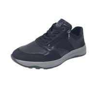 Waldläufer Herrenschuhe Sportliche Schnürer schwarz carbon schwarz carbon - Gr. - 44.5 EU | 10 UK