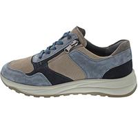 Waldläufer K-John sportlicher Schnürer Blau - Blau / 45,5