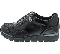 Waldläufer Damenschuhe Sportliche Schnürer schwarz schwarz - Gr. - 7 UK
