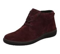 Waldläufer K-Roya Damen Schnürstiefelette Nubuk-/Veloursleder Rot
