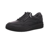 Waldläufer Damenschuhe Elegante Schnürer SCHWARZ SCHWARZ - Gr. - 7.5 UK