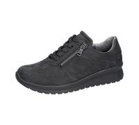 Waldläufer Damenschuhe Sportliche Schnürer nero - Gr. - 6 UK