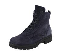 Waldläufer K-Zoe Damen Stiefel Stiefelette dunkelblau notte Veloursleder