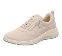 Waldläufer Kalea Schnürschuh Nubukleder für Damen in h'grau - Gr. 5