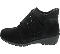 Waldläufer Kamela Damen Stiefelette in Schwarz, Größe 4.5