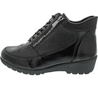 Waldläufer Kamela Schnürstiefel Schwarz - Schwarz / 38,5