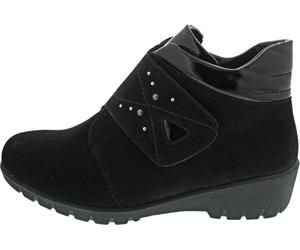 Waldläufer Kamela Stiefelette Schwarz