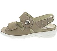 Waldläufer Kara Damen Sandale in Beige, Größe 8
