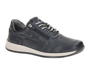 Waldläufer Kilian Schuhe blau K-Weite Hirsch Leder 686003 - Größe 45
