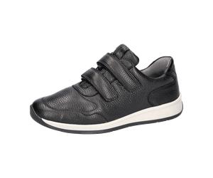 Waldläufer Kilian Schuhe blau K-Weite Hirsch Leder 686302 für Herren, schwarz, Größe 46 ½ EU / 11,5 UK
