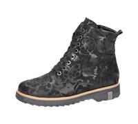 Waldläufer Kitomi Winter Stiefel schwarz Blumen K-Weite - Größe 42