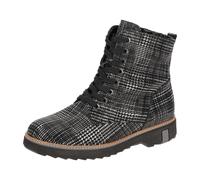 Waldläufer Kitomi Winter Stiefel schwarz weiß K-Weite für Damen, schwarz, Größe 39 EU / 6 UK