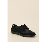 Waldläufer Klettschuh in schwarz in Größe: 38 für Damen Weite: H