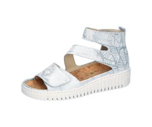 Waldläufer Komfort Sandalen für Damen, weiß, Größe 41 EU / 7,5 UK