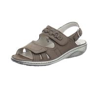 Waldläufer Komfort Sandalette Garda für Damen, braun, Größe 41 EU / 7,5 UK