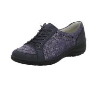 Waldläufer Komfort Schnürschuhe für Damen, blau, Größe 37 ½ EU / 4,5 UK