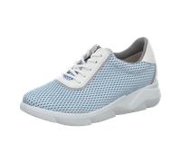 Waldläufer Komfort Schnürschuhe für Damen, blau, Größe 41 EU / 7,5 UK