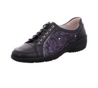 Waldläufer Komfort Schnürschuhe für Damen, schwarz, Größe 38 EU / 5 UK