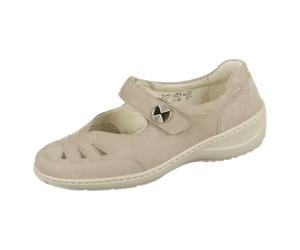 Waldläufer - Komfort Slipper DENVER beige - Gr. - 7½