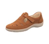 Waldläufer Komfort Slipper für Damen, braun, Größe 40 ½ EU / 7 UK