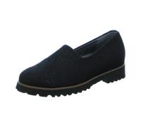 Waldläufer Komfort Slipper für Damen, schwarz, Größe 37 ½ EU / 4,5 UK