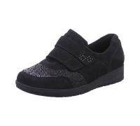 Waldläufer Komfort Slipper für Damen, schwarz, Größe 37 ½ EU / 4,5 UK