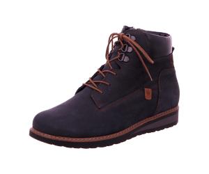 Waldläufer Komfort Stiefelette Warmfutter Havida für Damen, blau, Größe 42 EU / 8 UK