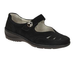 Waldläufer KYA 607309 191 001 schwarz - Mary-Jane Ballerina - Größe 38