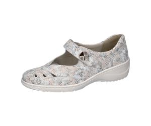 Waldläufer Kya Mary-Jane Schuhe grau K-Weite Reptil 607309 für Damen, bunt, Größe 38 ½ EU / 5,5 UK
