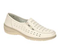 Waldläufer Kya Slipper Schuhe beige perl K-Weite 607503 - Größe 42,5