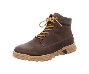 Waldläufer Lino Stiefelette Herren braun dünn gefüttert 965802 für Herren, braun, Größe 44 EU / 9,5 UK