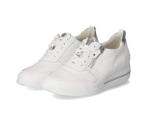 Waldläufer Low Sneaker HIMONA - Gr. 40 - Weiß - Glattleder