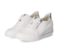 Waldläufer Low Sneaker HIMONA - Gr. 41,5 - Weiß - Glattleder