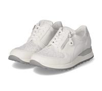 Waldläufer Low Sneaker HIROKO - Gr. 39,5 - Weiß - Leder & Textil