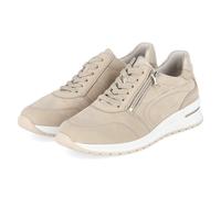 Waldläufer Low Sneaker INESSA Beige - Gr. 42,5 - Leder und Textil