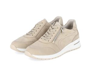 Waldläufer Low Sneaker INESSA - Gr. 42,5 - Beige - Nubuk