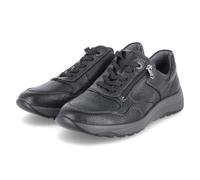 Waldläufer Low Sneaker -JOHN - Gr. 42,5 - Schwarz - Leder