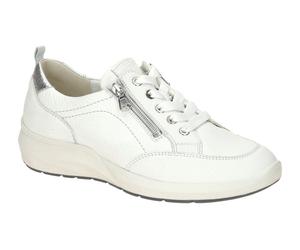 Waldläufer M 831001 300 663 weiß - bequeme Slipper für Damen - Größe 40.5