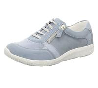 Waldläufer Damen Schnürschuh M-Ira Soft Orthotritt Blau (sky) Größe 38 / 5 UK