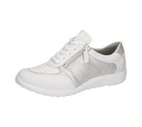 Waldläufer M-IRA Halbschuh 815M01-410-663, Porto Eclis Riskstretch, weiss argento, OrthoTritt, Weite M Weiß Gr. 41