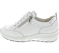 Waldläufer Damenschuhe Tonia 831001 M‑Weite Weiß – bequem bis 25 mm Keil, Gr. 5½