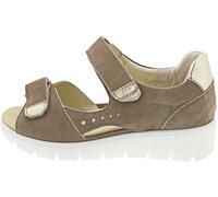 Waldläufer Bequeme Sandalen für Damen, beige, Größe 40 ½ EU / 7 UK