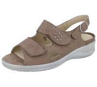 Waldläufer Merle Damen Klett Sandale beige silber Denver Karin Cantadora