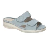 Waldläufer Merle Pantolette hellblau Glitzer 811503 - Größe 37,5