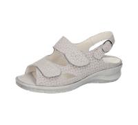 Waldläufer Merle Sandale blau silber M-Weite Wechselfußbett für Damen, silber, Größe 36 EU / 3,5 UK